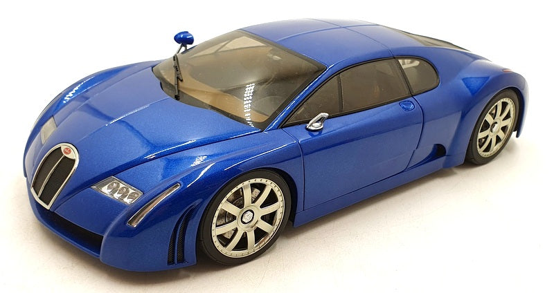 Autoart 1/18 Scale Diecast 70911 - Bugatti EB 18.3 Chiron - Blue Metallic