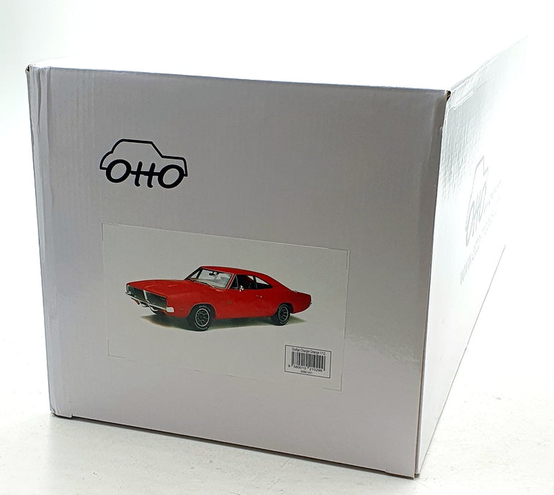 Otto Mobile 1/12 Scale Resin G060 - 1969 Dodge Charger - Orange