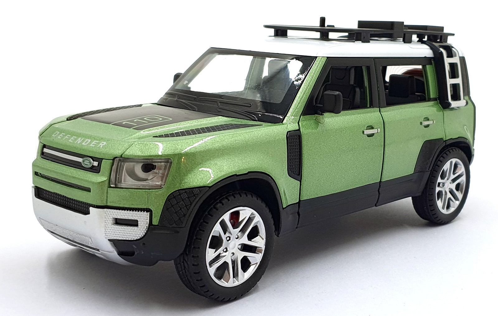 CHE ZHI 1/24 Scale Diecast CZ607 - Land Rover Defender - Met. Green