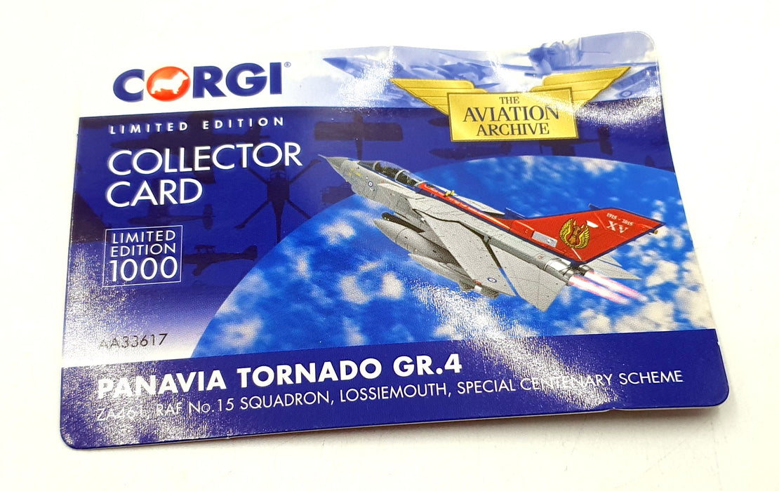 Corgi 1/72 Scale Diecast AA33617 - Panavia Tornado GR.4 ZA461 RAF 15 Squadron