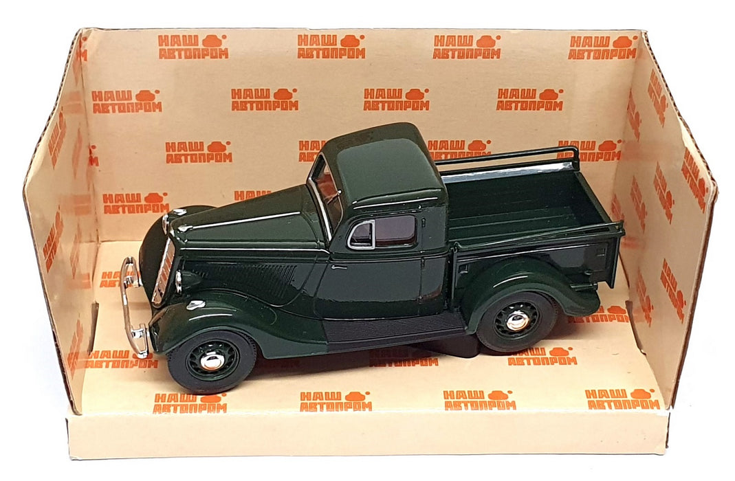Haw Abtonpom Russian Diecast 1/43 Scale H552 - Gaz M415 Pickup Truck - Green