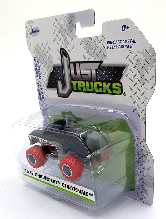 Jada Just Trucks 1/64 Scale 14020 - 1972 Chevrolet Cheyenne - Black/Red