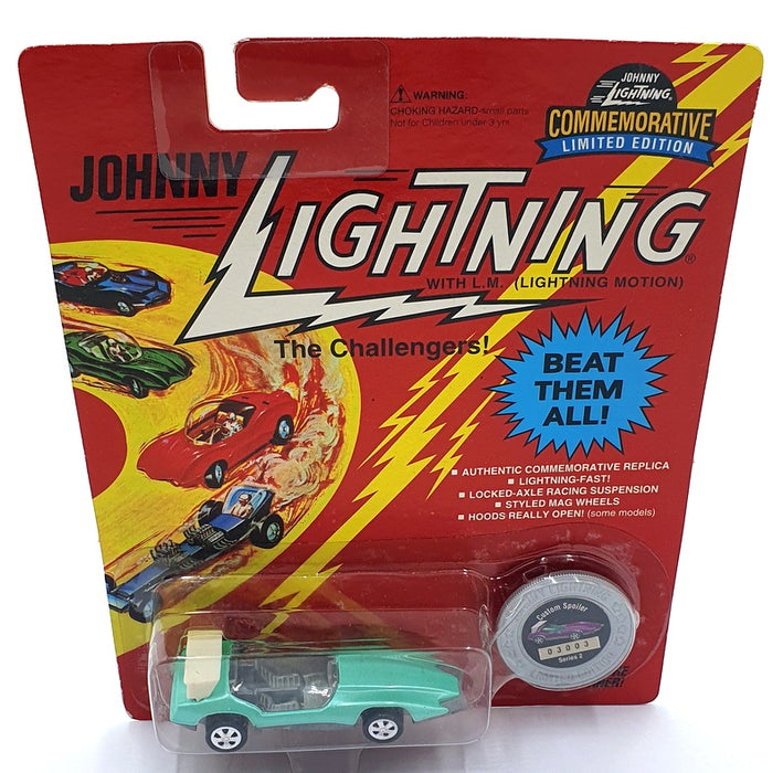 Johnny Lightning 1/64 Scale 100-122 The Challengers Custom Spoiler - Mint Green