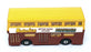Matchbox 12cm Long Diecast K-15 - Daimler Bus Butterkist - Yellow/Brown