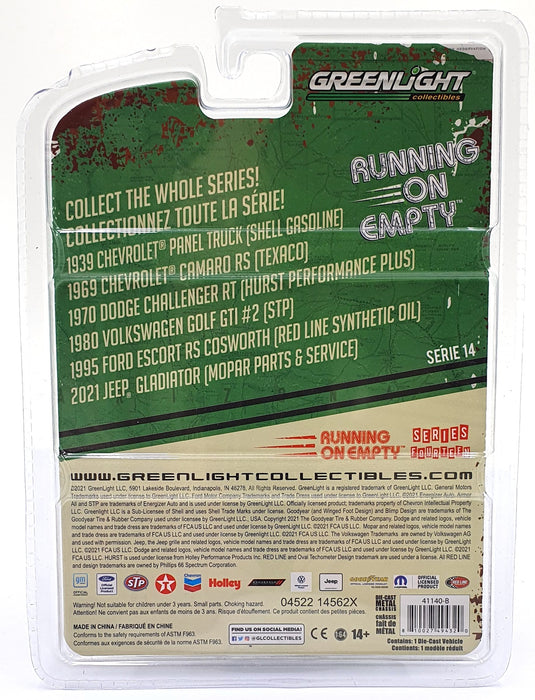 Greenlight 1/64 Scale 41140-B - 1969 Chevrolet Camaro RS #18