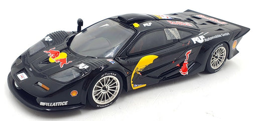 UT 1/18 Scale Diecast 15224J - McLaren F1 GTR - Black Red Bull