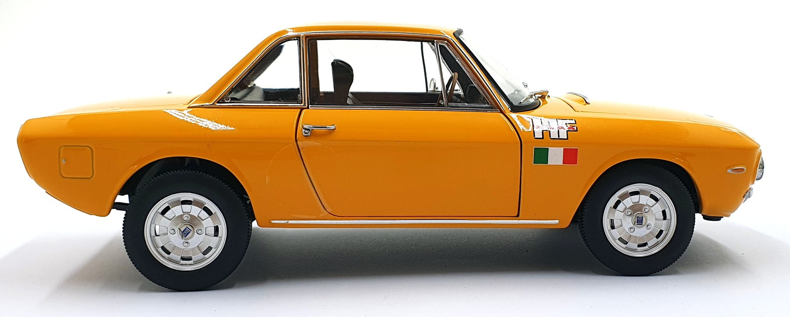 Norev 1/18 Scale 187981 - 1971 Lancia Fulvia 1600 HF - Orange