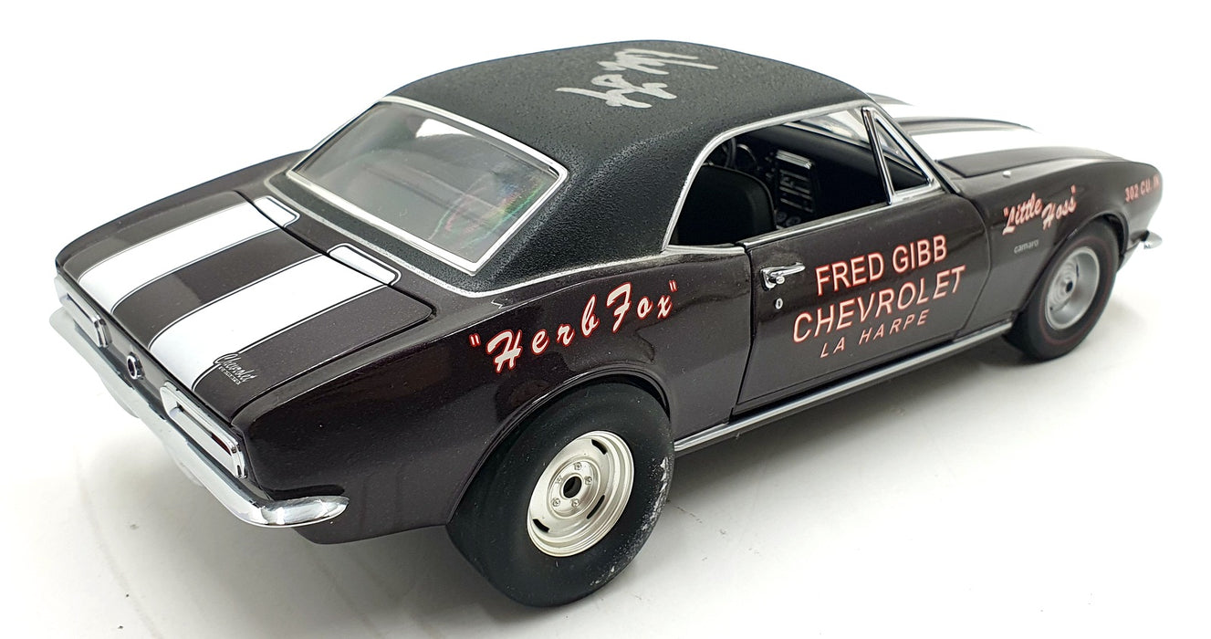 Exact Detail 1/18 Scale WCC211A - 1967 Z/28 Stock Eliminator Camaro F.Gibb's