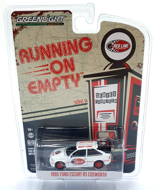 Greenlight 1/64 Scale 41140-E - 1995 Ford Escort RS Cosworth - White