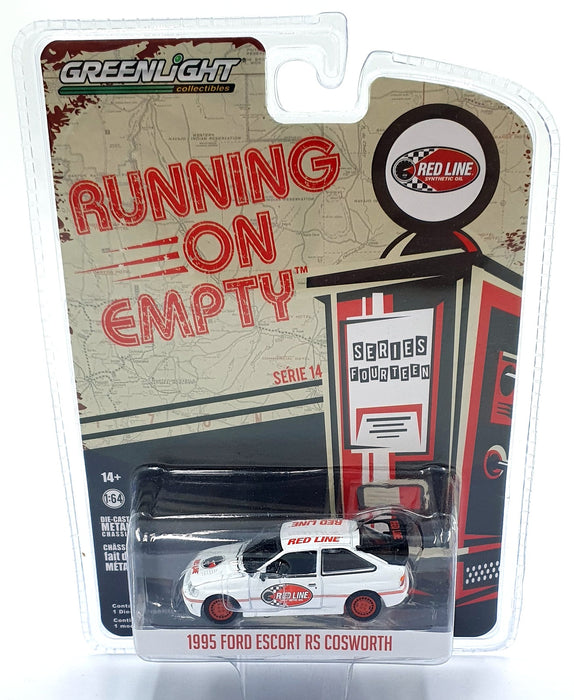 Greenlight 1/64 Scale 41140-E - 1995 Ford Escort RS Cosworth - White