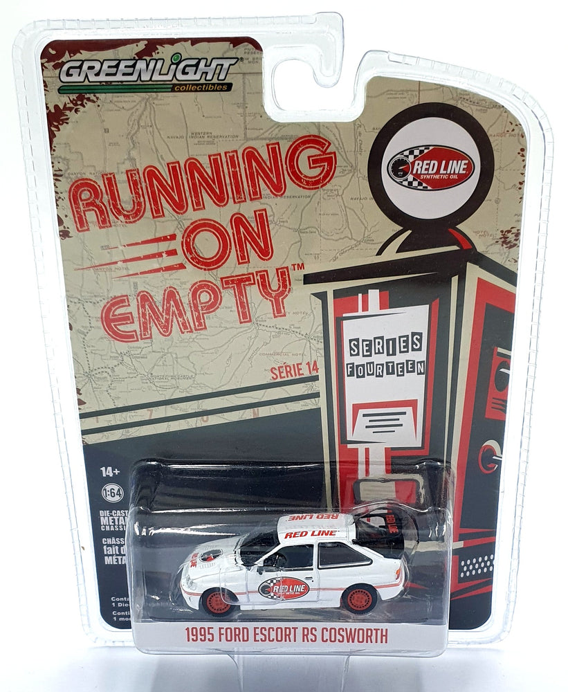 Greenlight 1/64 Scale 41140-E - 1995 Ford Escort RS Cosworth - White