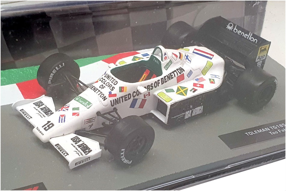 A collectible scale model Surtees TS19 from Altaya F1 A collectible scale model Surtees TS19 from Altaya F1