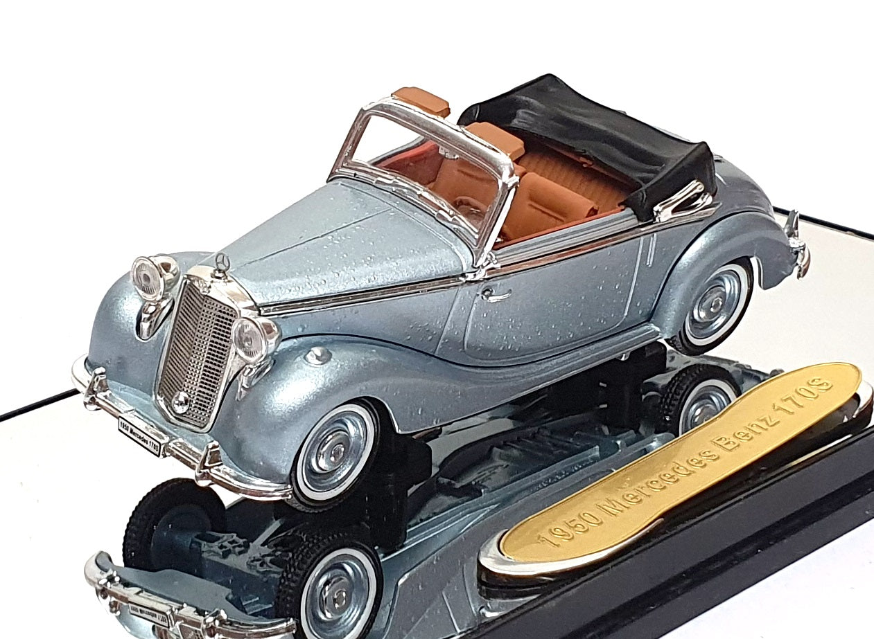 Signature Models 1/43 Scale PM43709 - 1950 Mercedes Benz 170S - Met. Lt. Blue