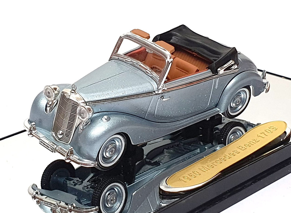 Signature Models 1/43 Scale PM43709 - 1950 Mercedes Benz 170S - Met. Lt. Blue