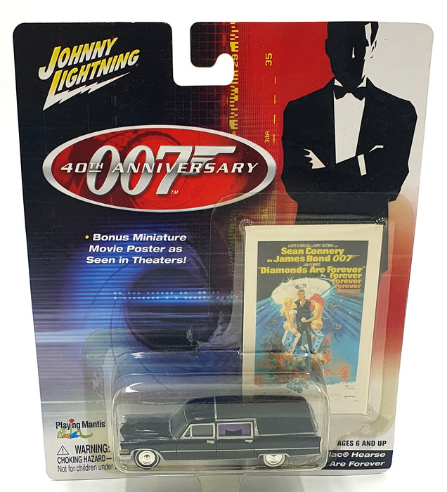 Johnny Lightning 1/64 Scale 261-05 - Cadillac Hearse 007 Diamonds are Forever