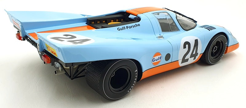 Norev 1/12 Scale 127508 - Porsche 917K Spa 1970 #24 Gulf Siffert/Redman