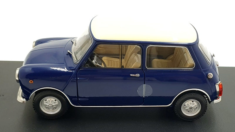 Mitica 1/18 Scale 205004-D - 1968 Innocenti Mini Cooper MK2 - Blue/Cream
