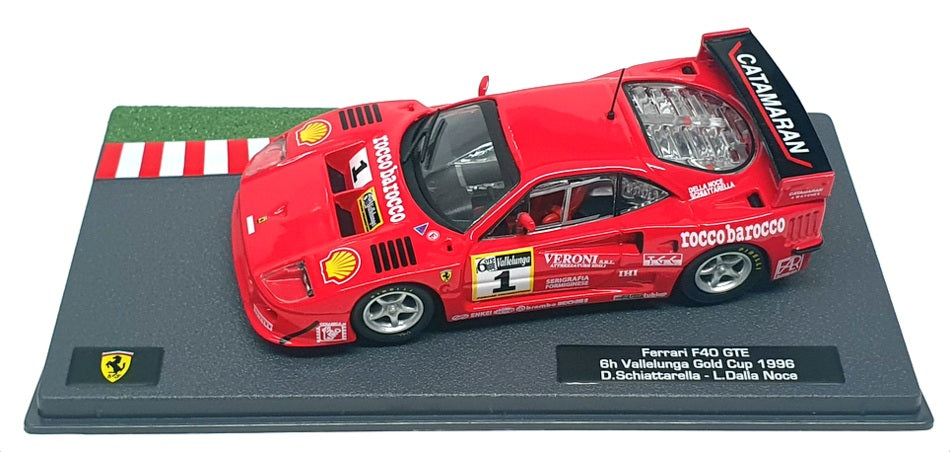 Altaya 1/43 Scale 151223 - Ferrari F40 GTE #1 6h Vallelunga Gold Cup 1996