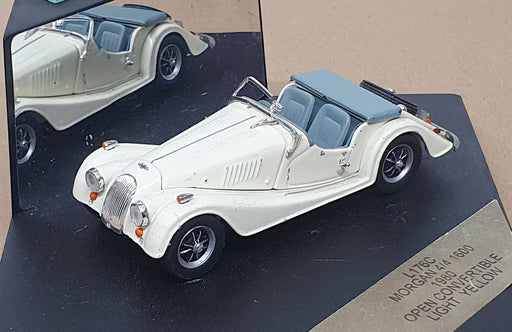Vitesse 1/43 Scale L176C - 1980 Morgan 4/4 1600 Open Convertible - Lt. Yellow