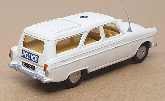 Corgi Toys 9.5cm Long Diecast 419 Ford Zephyr Motorway Police Patrol Car - White