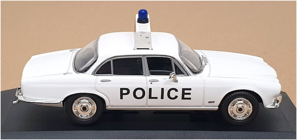 Vanguards 1/43 Scale VA08609 - Jaguar XJ6 Ayrshire Police - White