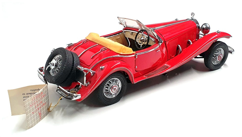 Franklin Mint 1/24 Scale FMC11A Mercedes Benz 500K Special Roadster Display Case