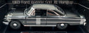 Sun Star 1/18 Scale 1475 - 1963 Ford Galaxie 500/XL Hardtop - Semi Gloss Black