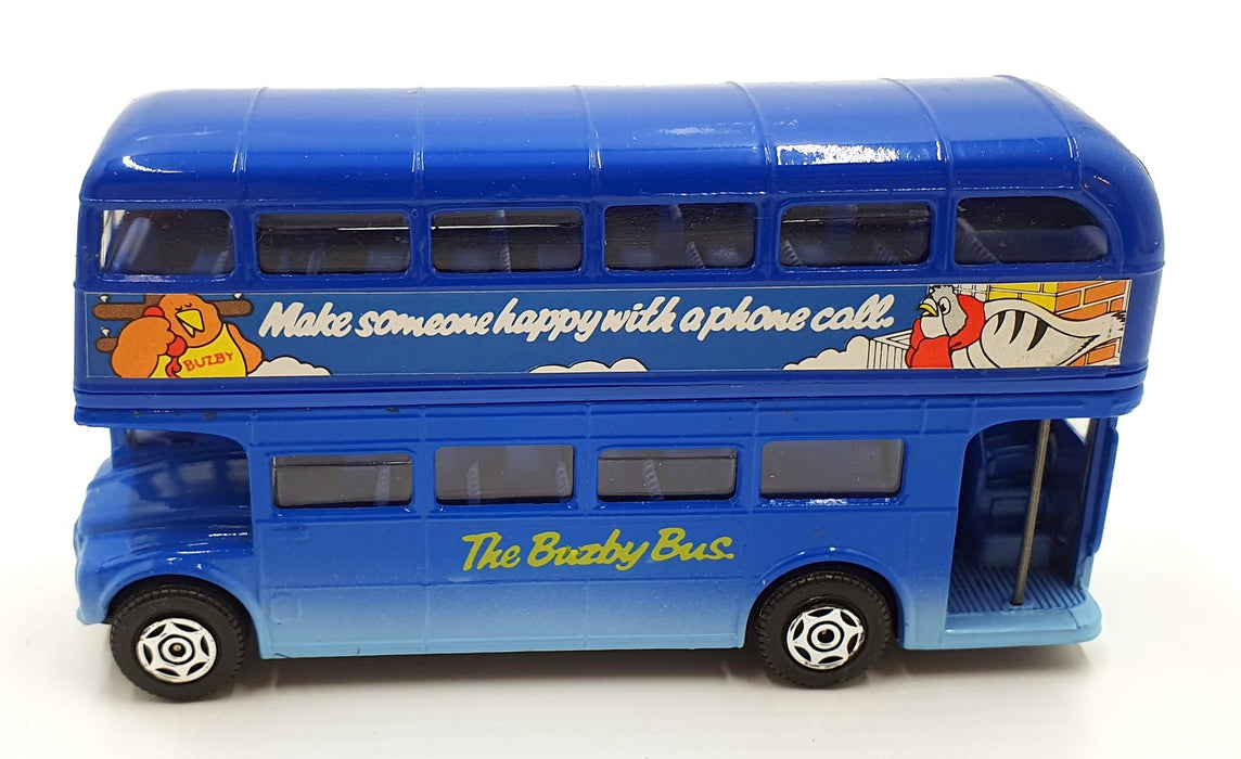 Corgi Appx 12cm Long Diecast 477 - AEC Routemaster "The Buzby Bus" - Blue