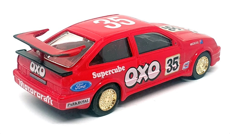 Trax 1/43 Scale 8022 - Ford Sierra RS Cosworth #35 (Miedecke OXO) Red
