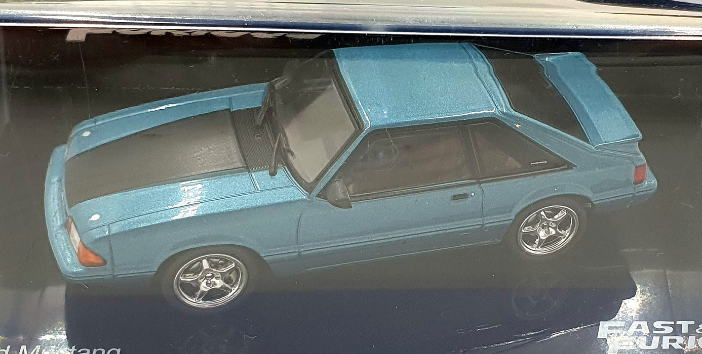 DeAgostini 1/43 Scale F220CMC088 - Fast and Furious Ford Mustang - Met. Blue