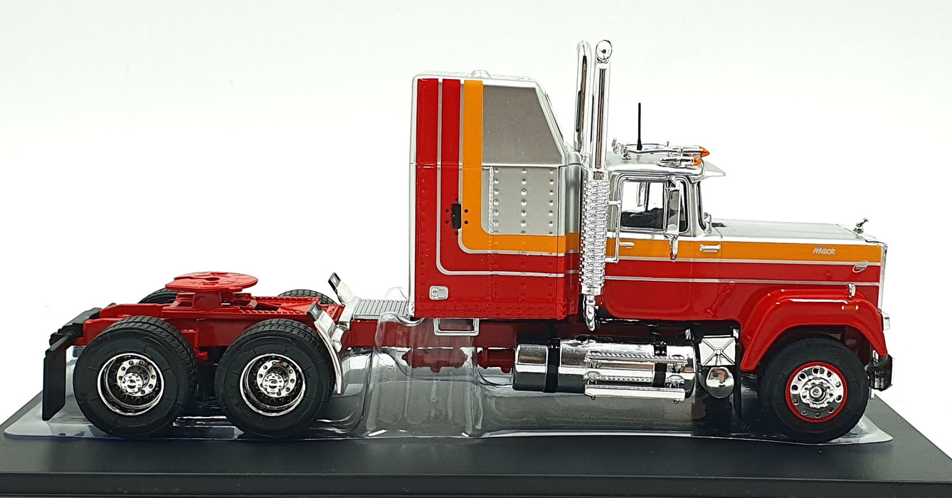 Ixo Models 1/43 Scale Diecast TR227.22 - 1985 MACK Superliner Magnum Truck - Red