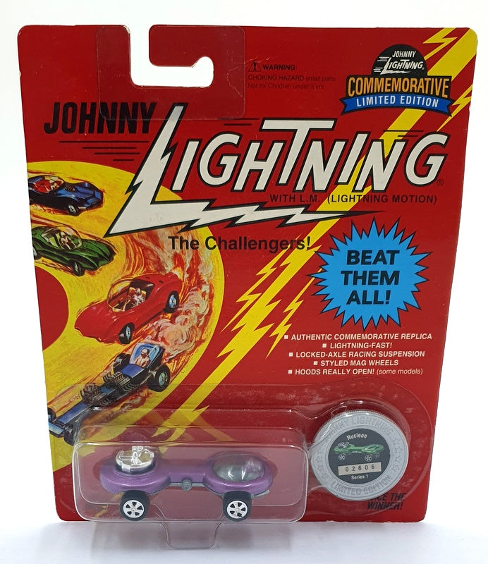 Johnny Lightning 1/64 Scale 100-112 - The Challengers Nucleon Car - Purple