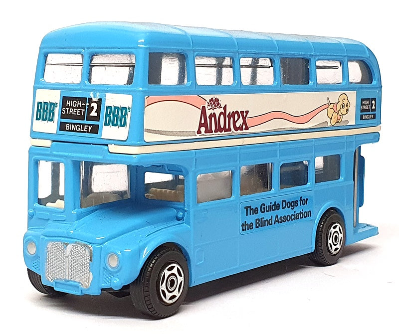 Corgi 12cm Long Diecast 469 (F) - Routemaster Double Deck Bus - Lt Blue ...