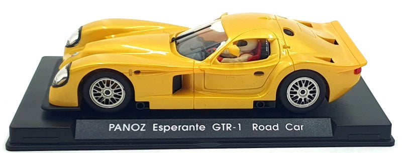FLY Car Model 1/32 Scale Slot Car A66 - PANOZ Esperante  GTR-1 Road Car - Gold