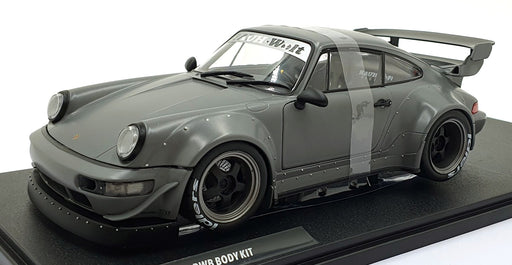 Solido  1/18 Scale S1807517 - 2024 Porsche RWB and Figure - Nardo Grey