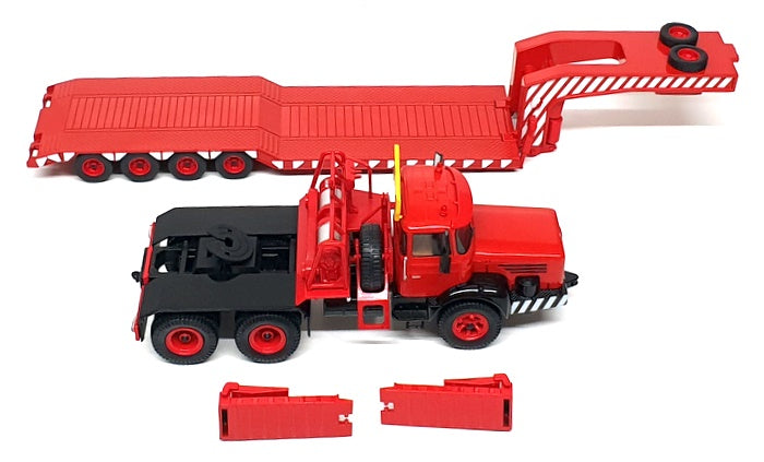 Ixo Models 1/43 Scale Diecast TTR033.23 - 1967 Berliet TBO 15M3 6x4 - Red