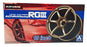 Aoshima 1/24 Scale 05329 - ADVAN Racing RGIII 19' Wheels & Tyres Set #34
