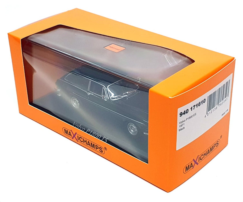 Maxichamps 1/43 Scale 940 171610 - 1971 Volvo P1800 ES - Black