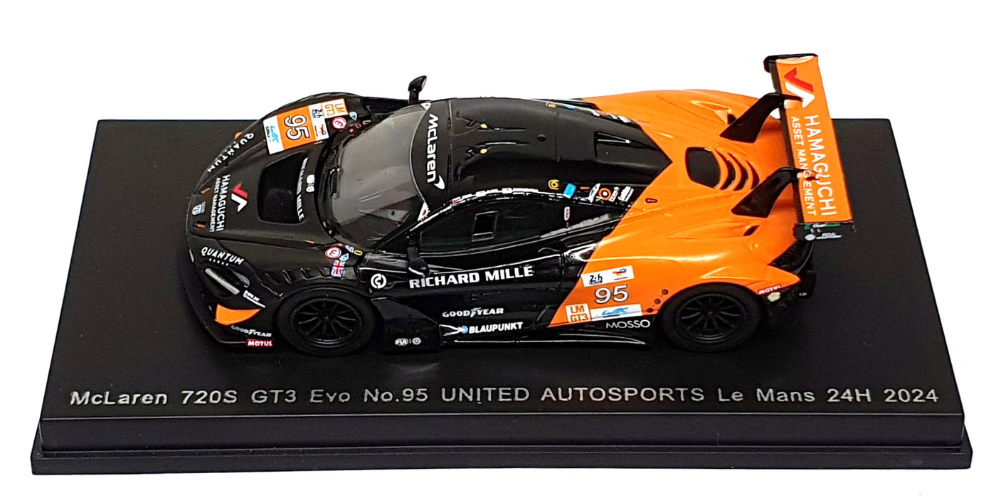 Spark 1/64 Scale Y395 - McLaren 720S GT3 Evo #95 24Hr Le Mans 2024