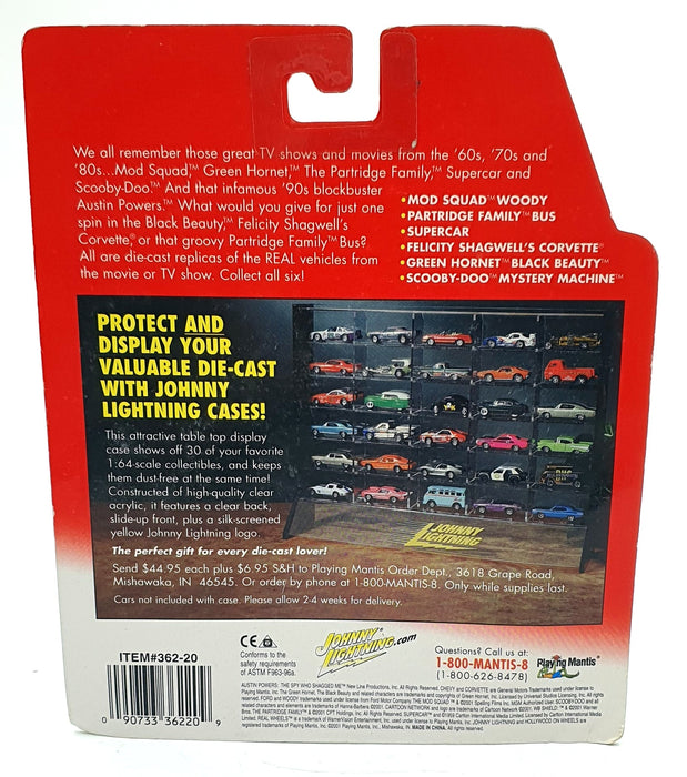 Johnny Lightning 1/64 Scale 362-20 - Super Car - Hollywood On Wheels