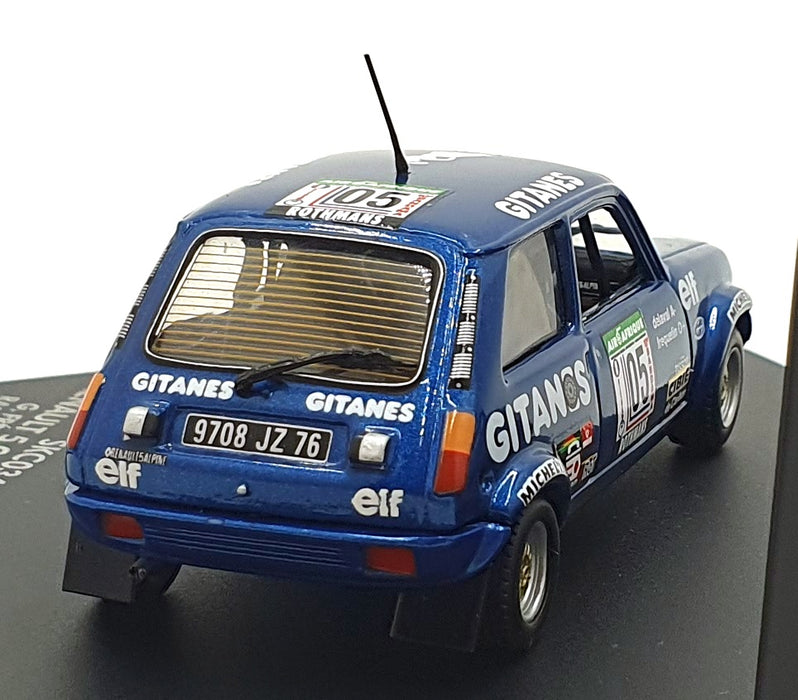 Skid 1/43 Scale SKC034 - Renault 5 Gr. 2 "Gitanes" #5 Du Bandama Rally 1978