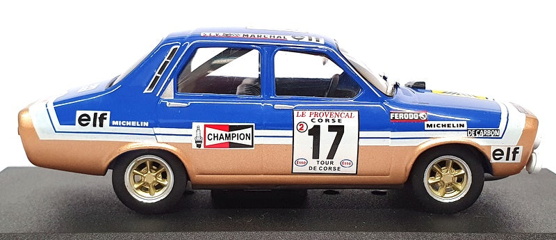 Atlas Editions 1/43 Scale 2 235 022 - Renault 12 Gordini #17 Tour de Corse 1975