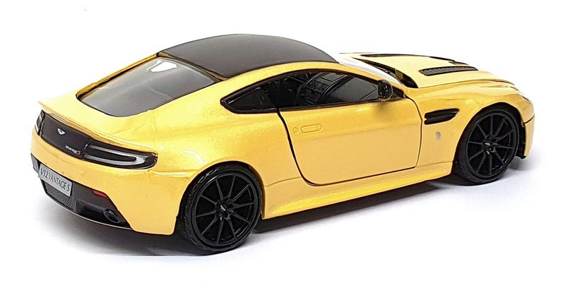 Carousel 1/24 Scale 181207 - Aston Martin V12 Vantage S - Met Yellow