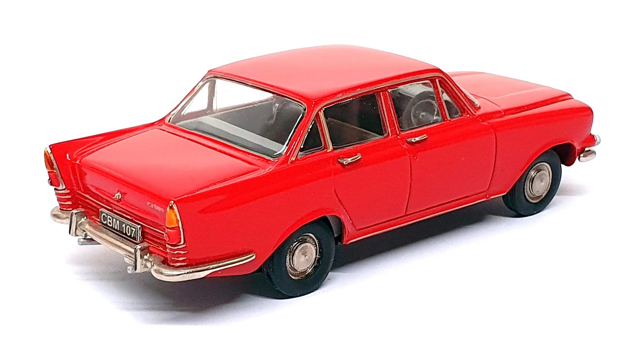 Abbey Classics Crossway 1/43 Scale AC08 - Ford Zodiac Mk3 Saloon - Monaco Red