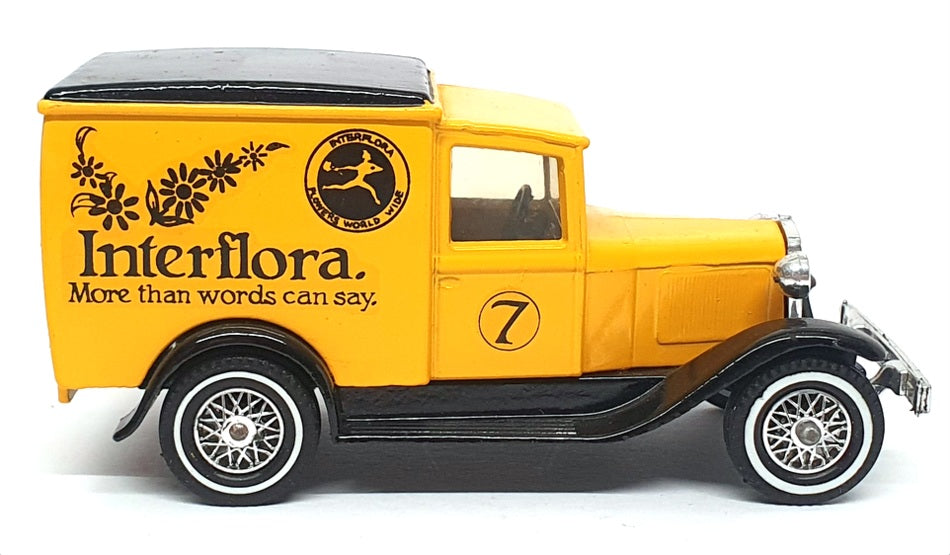 Matchbox Appx 9.5cm Long Y-22 - 1930 Ford A Van (Interflora) REWORKED