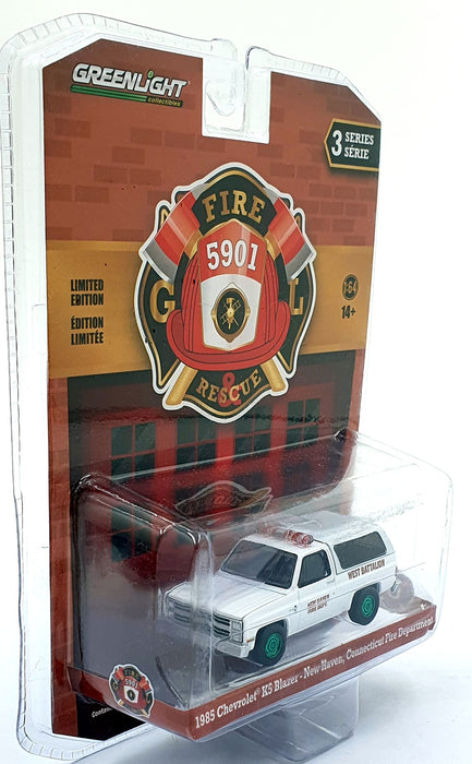 Greenlight 1/64 Scale 67030-D 1985 Chevrolet K5 Blazer Fire Department SUV