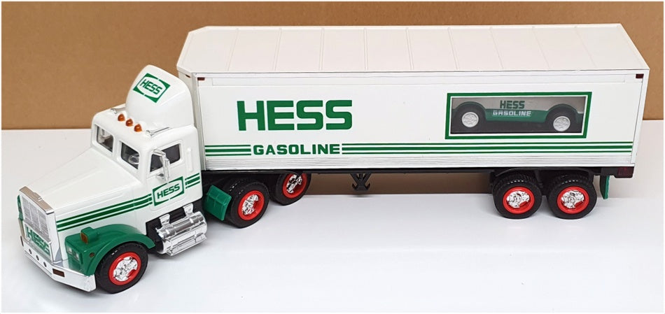 Hess Appx 37cm Long HES12 - 18 Wheeler & Racer With Lights