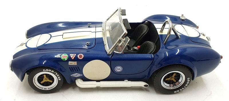 Kyosho 1/18 Scale Diecast DC9525C - Shelby Cobra 427 S/C - Blue/White