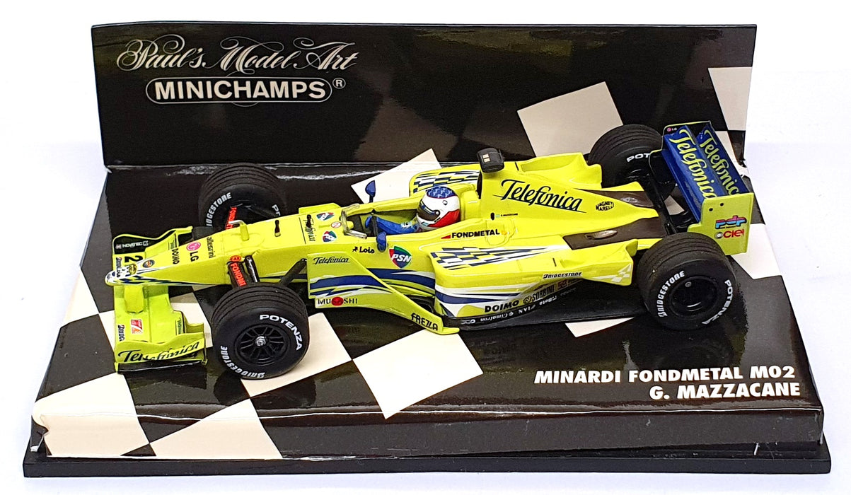 Minichamps 1/43 Scale 430 000021 - F1 Minardi M02 G. Mazzacane