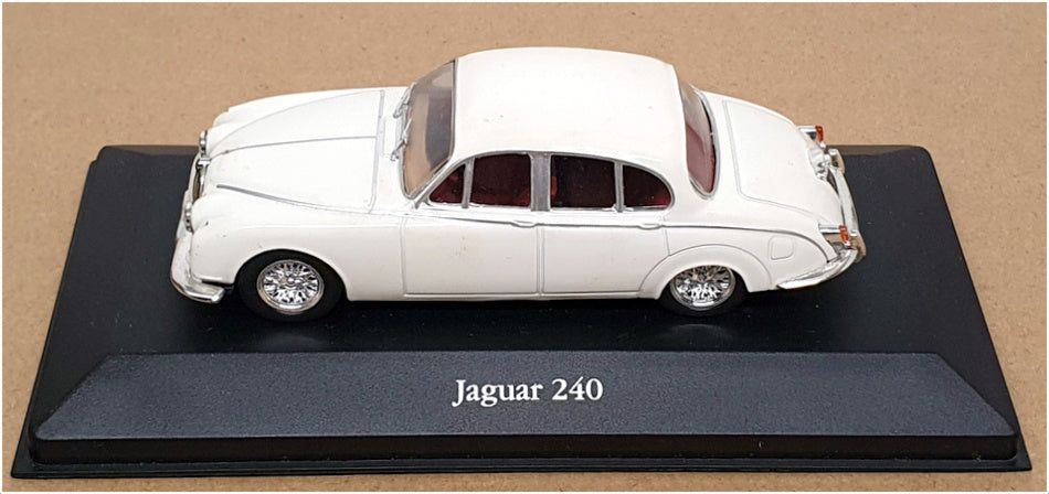 Atlas Editions 1/43 Scale Diecast 4 641 128 - Jaguar 240 - White